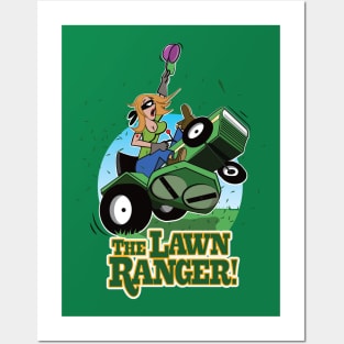 Lady Lawn Ranger Posters and Art